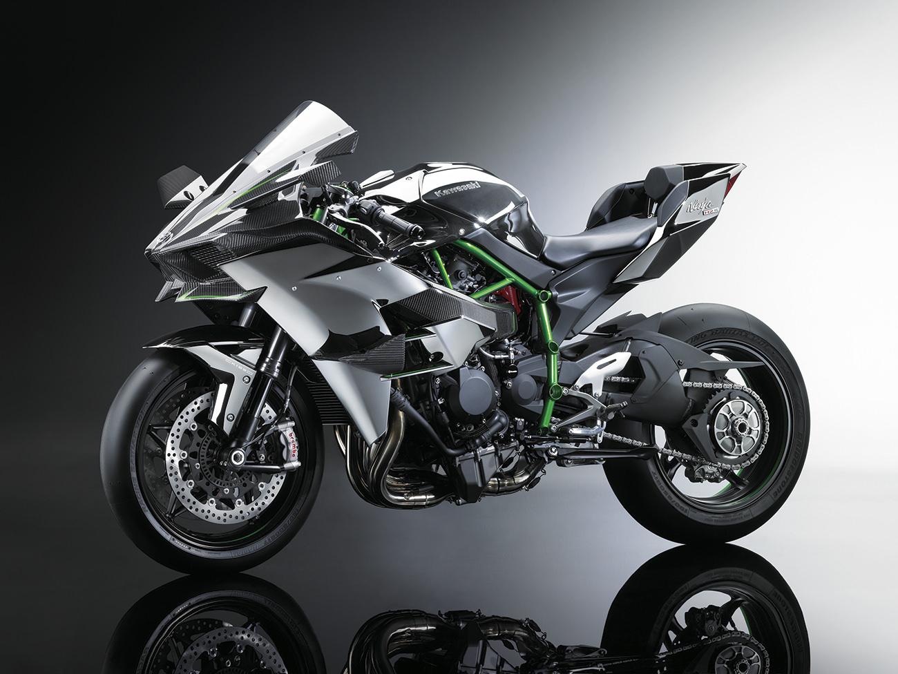 The Ninja H2R by a