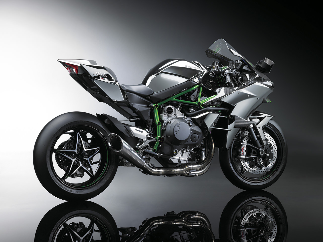 Ninja H2R Kawasaki: a supercharged hyperbike
