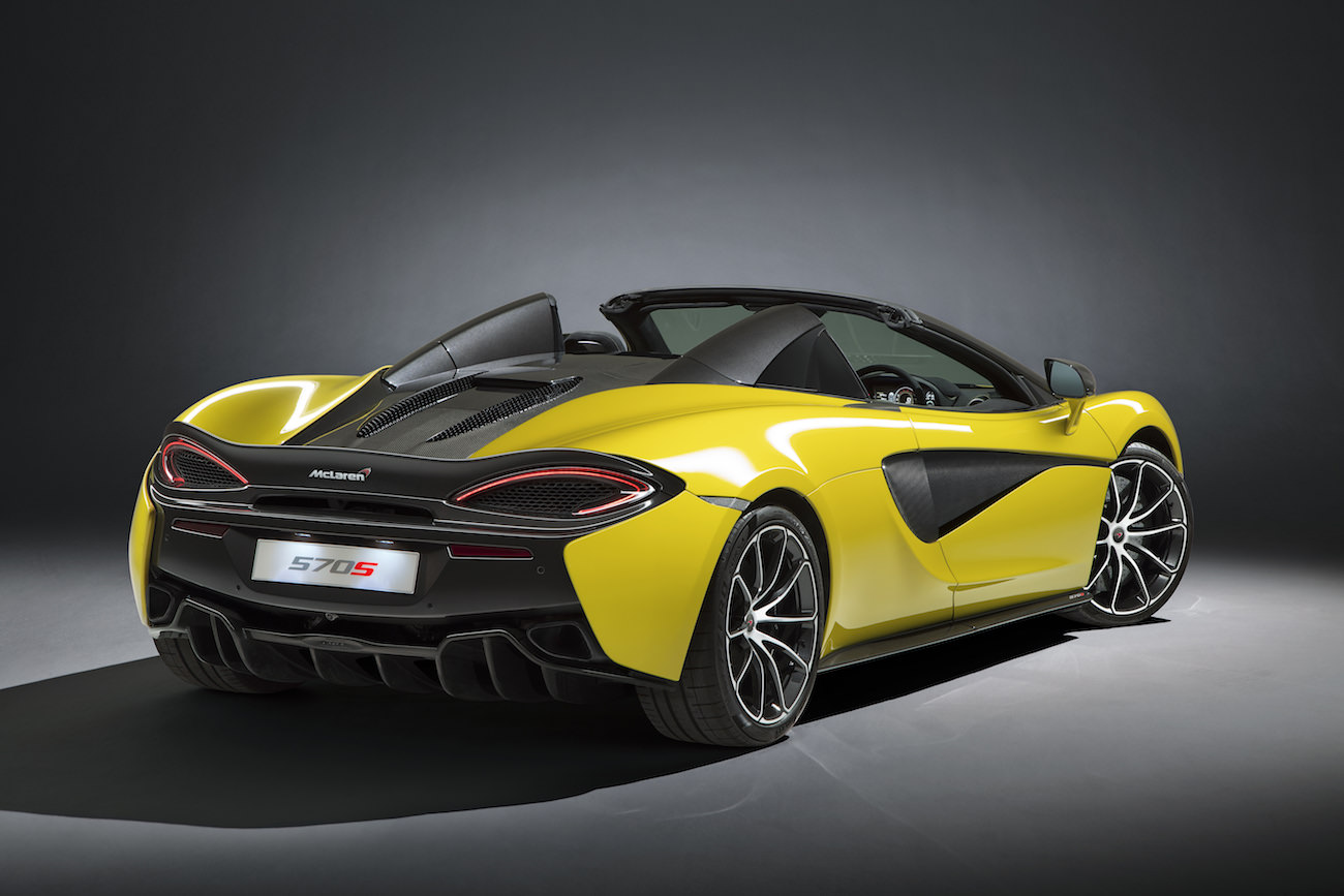 McLaren 570 S Spider une décapotable abordable et puissante