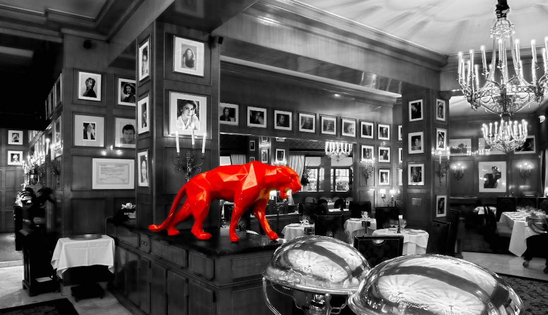 Panther red Richard-Orlinski-collection 2