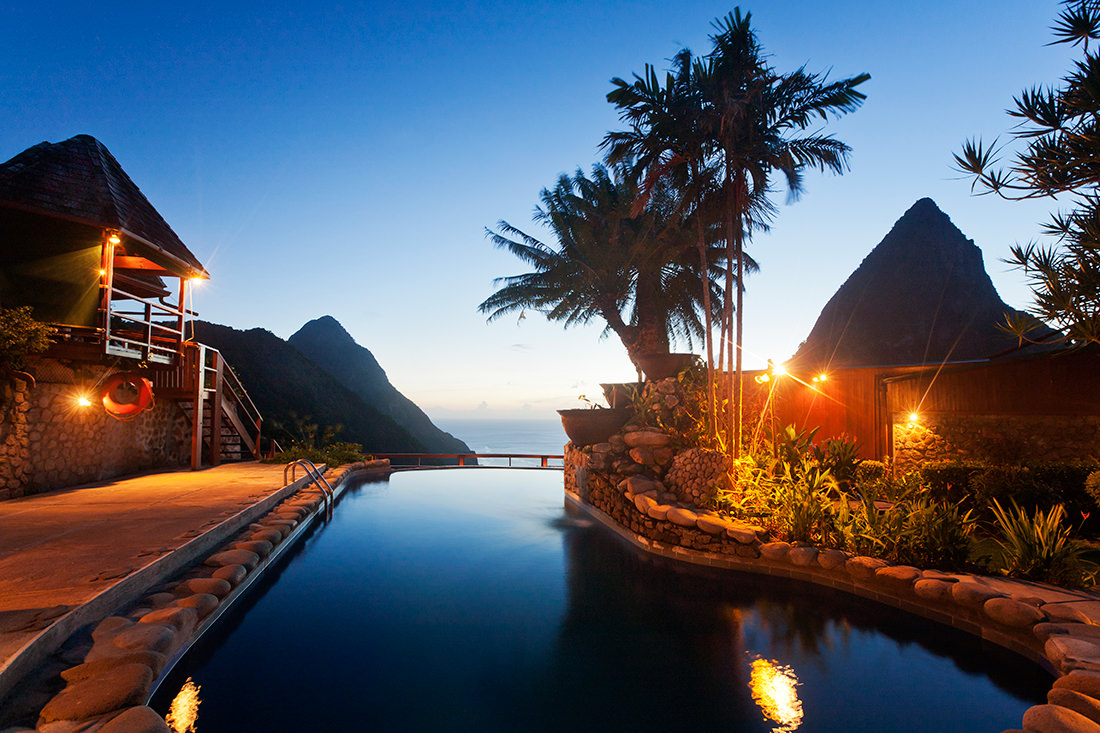 Ladera resort in St.Lucia: the perfect romantic hideaway