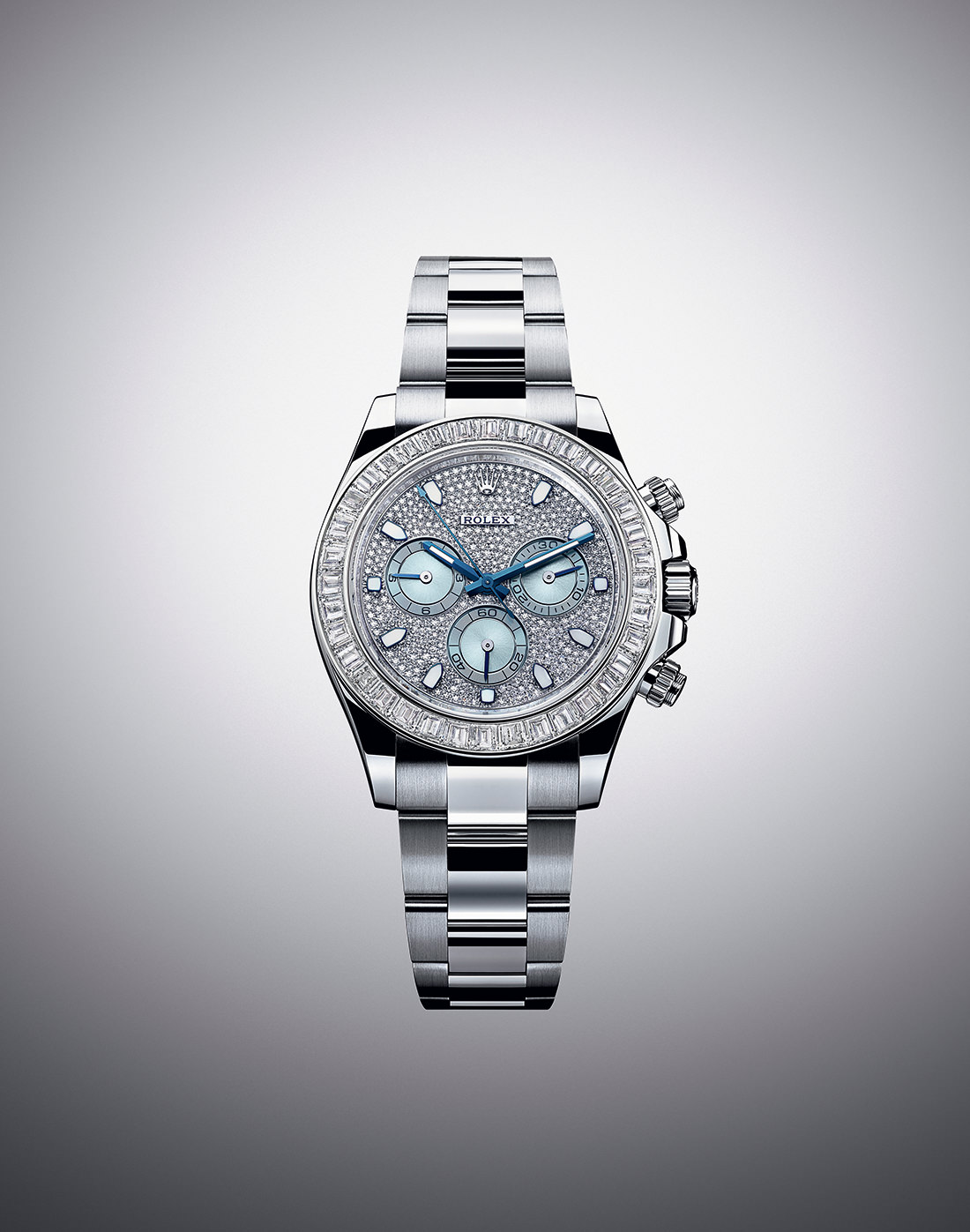 The Oyster Perpetual Cosmograph Daytona: a jewelled flare.