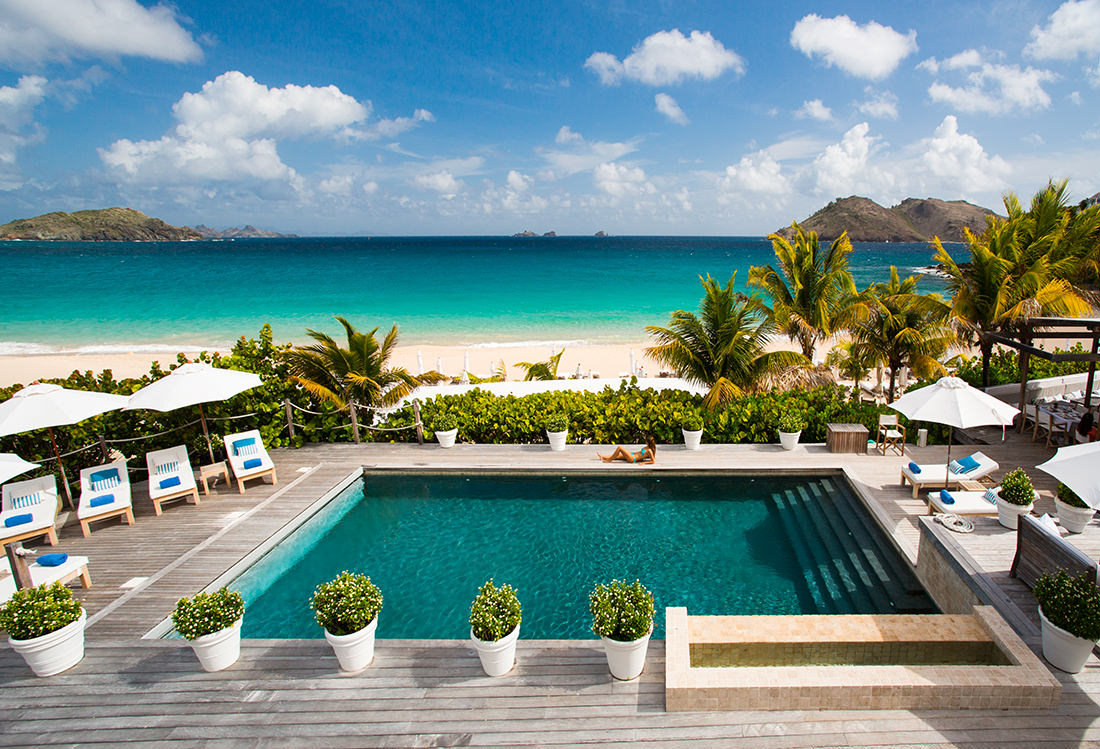 Luxury hotel in St-Barts