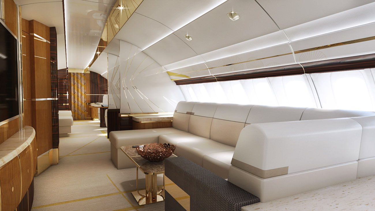 Частный самолёт Boeing 747-8 VIP