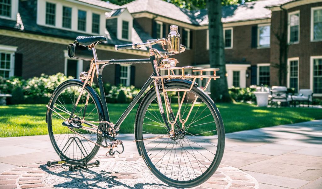 Python Bicycles Wheelmen: the copper and python bicycle that costs 35.000 dollars!
