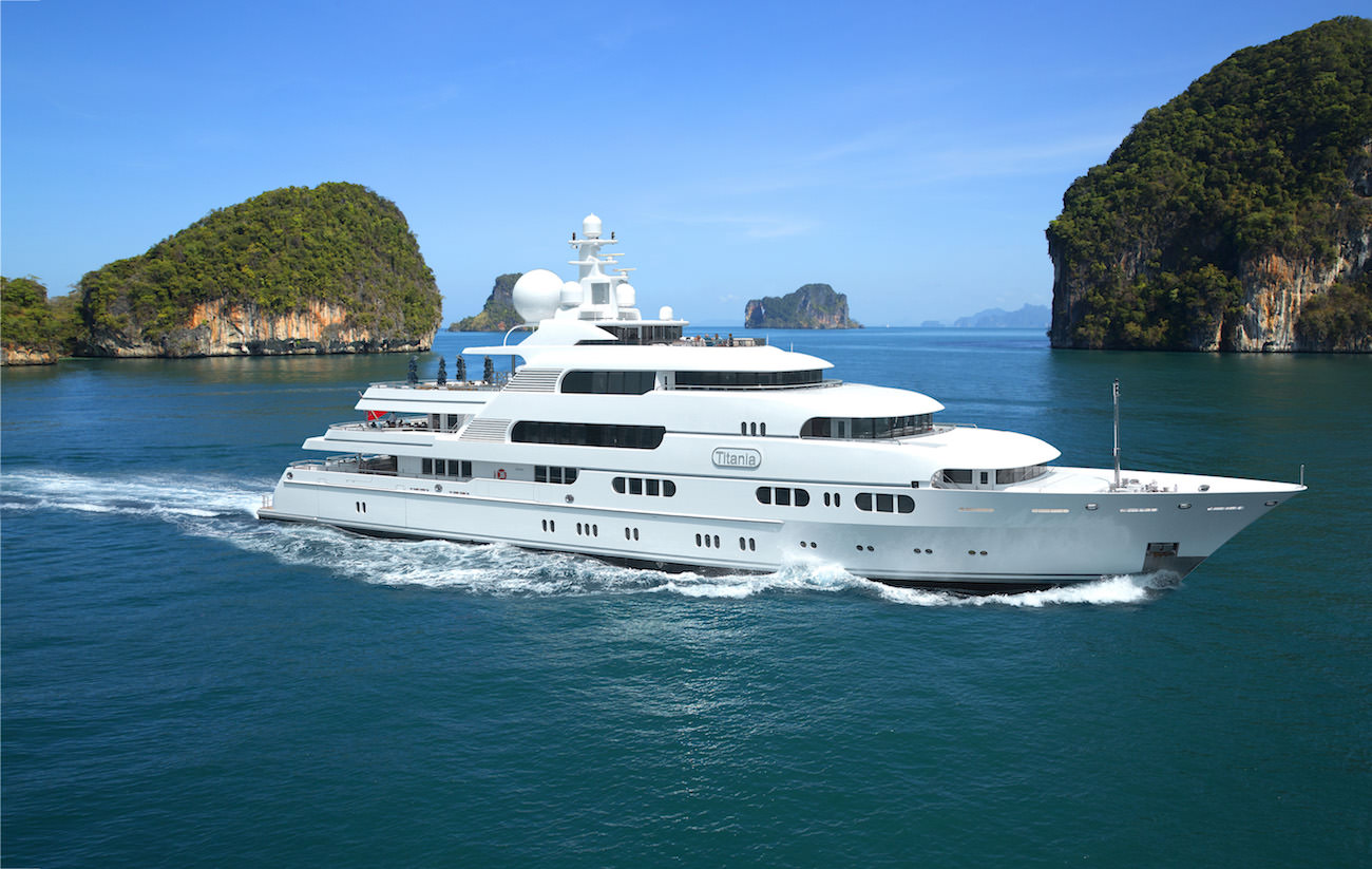 titania mega yacht