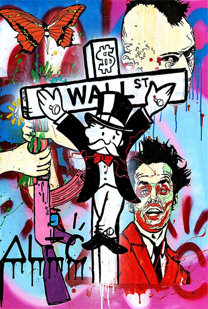 Alec Monopoly Painting Painting Inspired