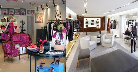 Rénovation de la boutique Louis Vuitton - Saint Tropez