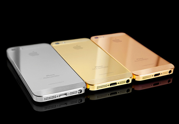 ... cette collection de trois iPhone Gold, Platinium ou encore Rose Gold