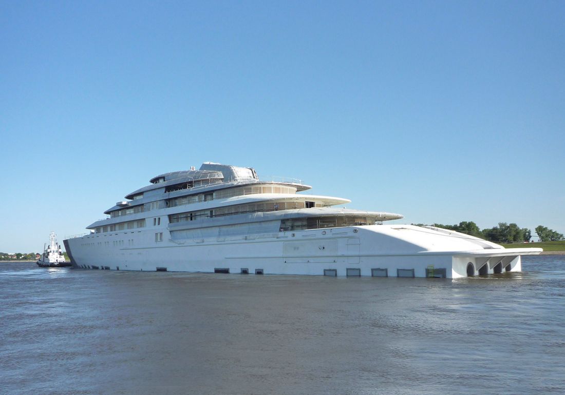 le plus grand yacht de luxe