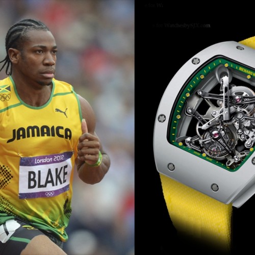 Le Tourbillon Yohan Blake, prototype de Richard Mille est mis en vente