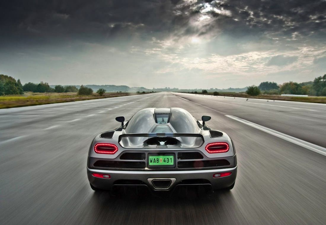 Koenigsegg Agera vue arriere