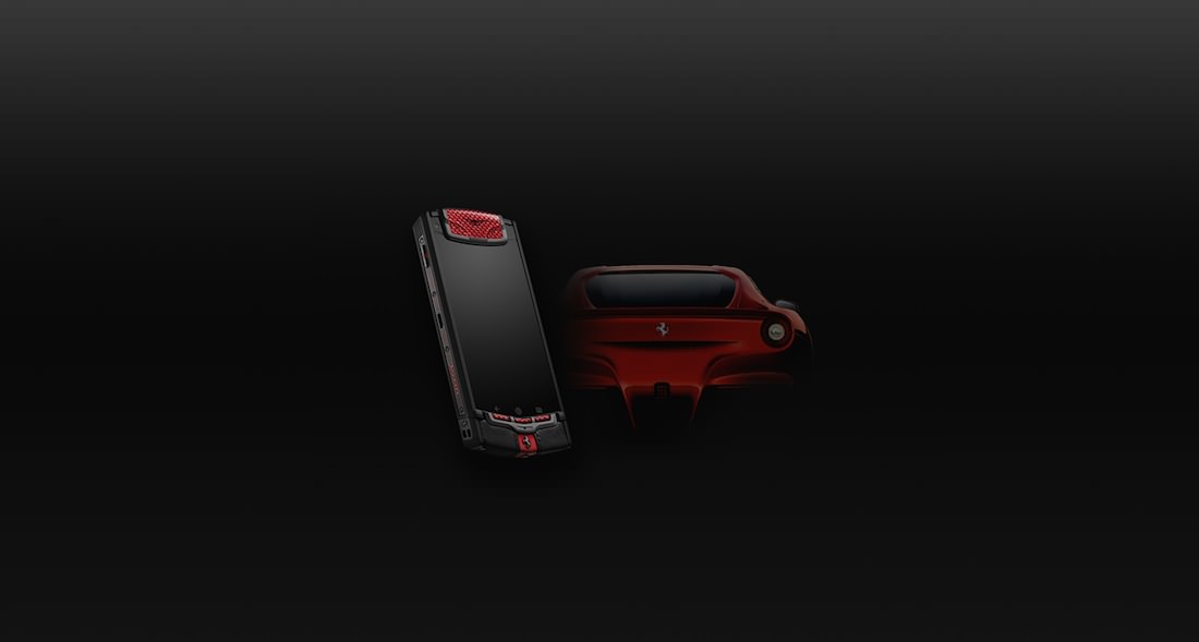 Portable Vertu Ti Ferrari