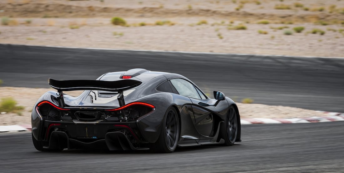 McLaren black P1