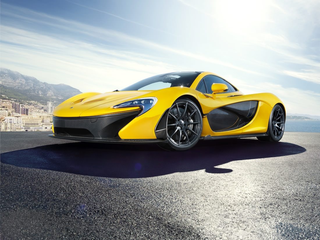 P1 jaune McLaren