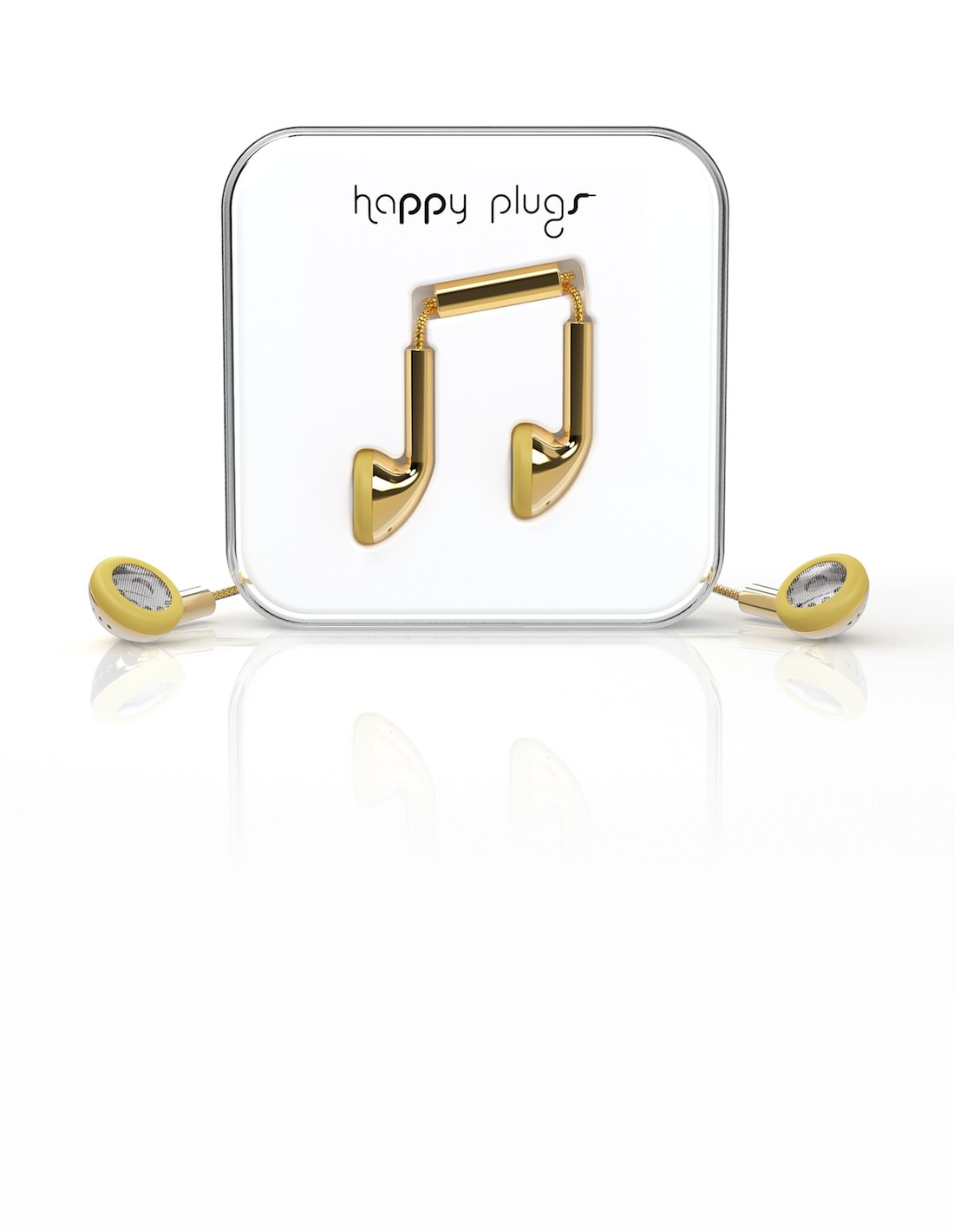 happy plugs gold