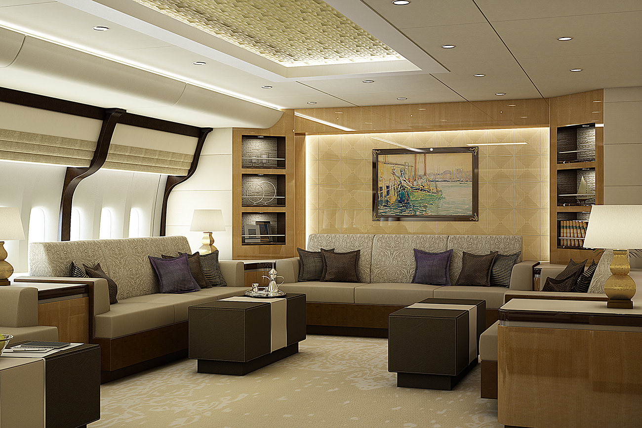 Le Boeing 747-8 VIP : véritable palace aérien