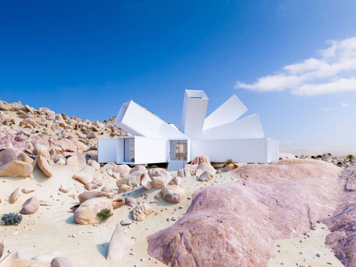 Joshua Tree Residence une villa à l’architecture surprenante en