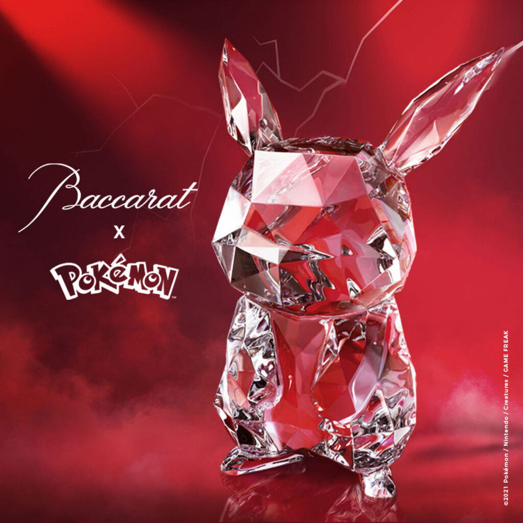 Pikachu de la maison Baccarat